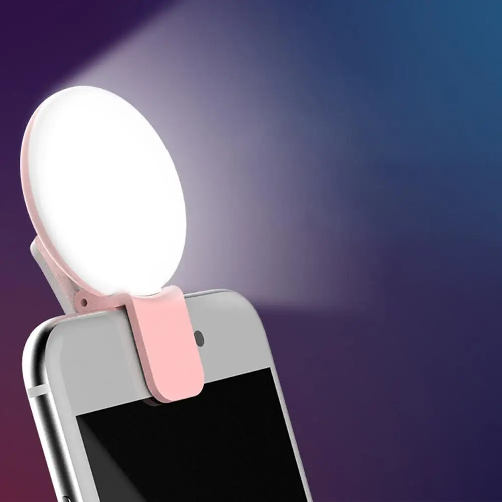 携帯電話 LED Selfie リングライトポータブルミニ耐 - Photography Lighting Description のレビューと価格