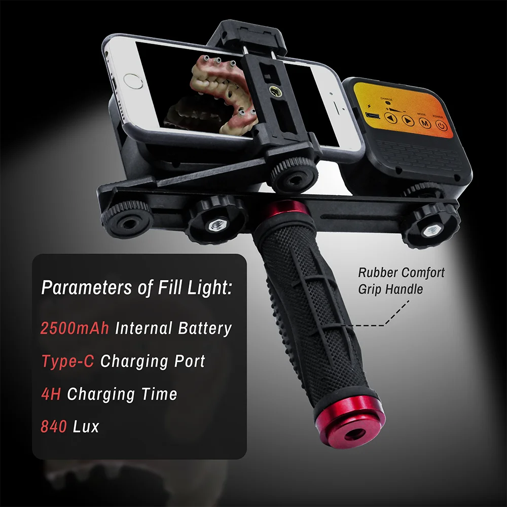 歯科写真ライト口腔内 LED 口腔充填ランプ歯科機器歯科医治 - Photography Mobile Lighting のレビューと価格