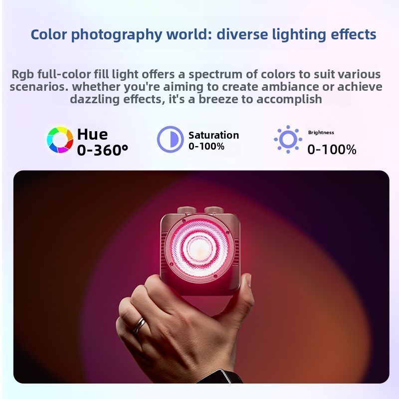 フルカラー40WRGBハンドヘルドCOBライト、ライブフィル - Photography Lighting Handheld のレビューと価格