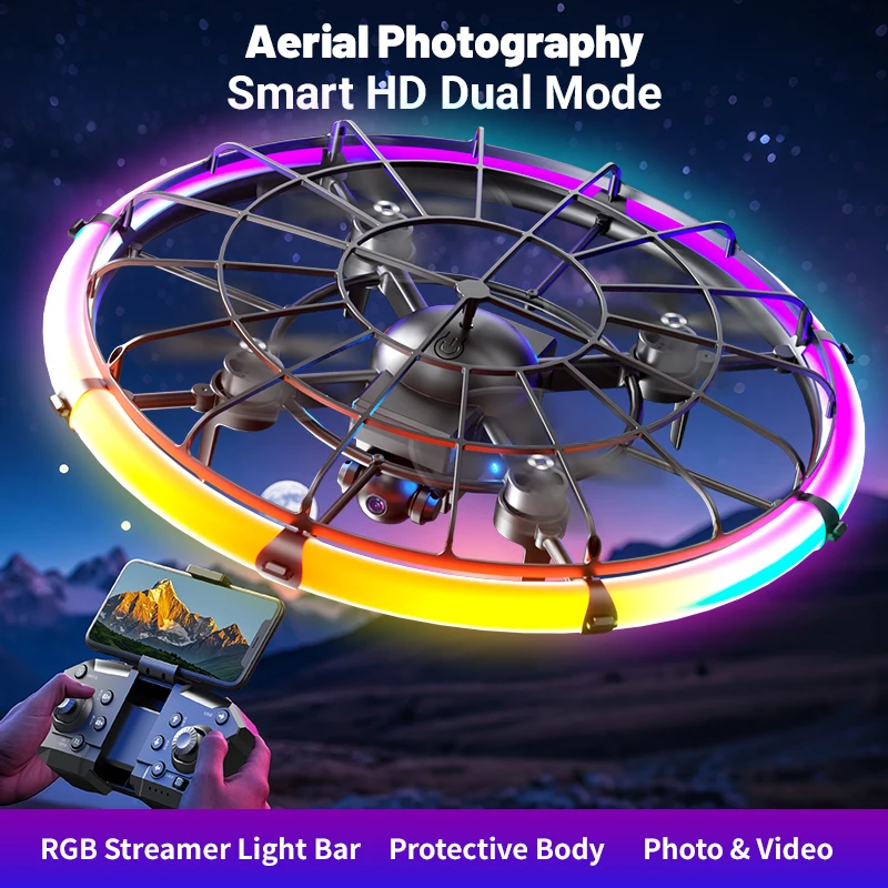 JJRC H145 UFO RCドローン、デュアルHDレンズ - Photography Lighting For Beginners のレビューと価格