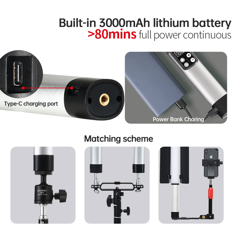 JINBEI EFT-220BI ハンドヘルドポータブルバイ - Photography Lighting Handheld のレビューと価格