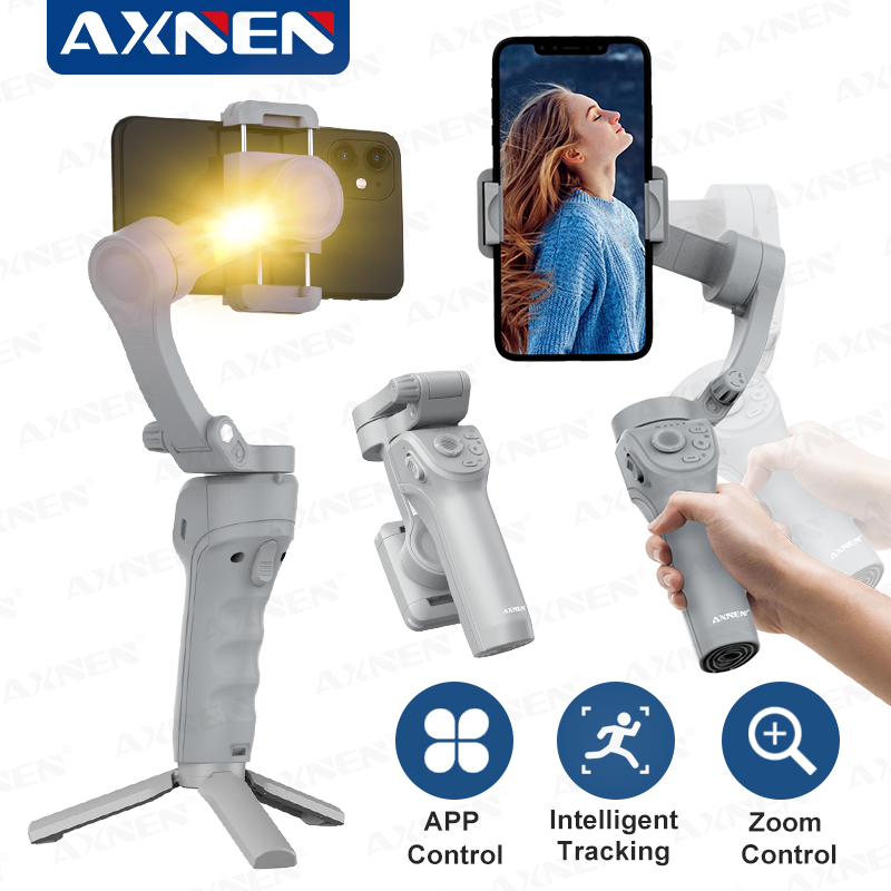 スマートフォン用ハンドヘルド3軸ジンバルスタビライザー、iP - Photography Lighting Handheld のレビューと価格
